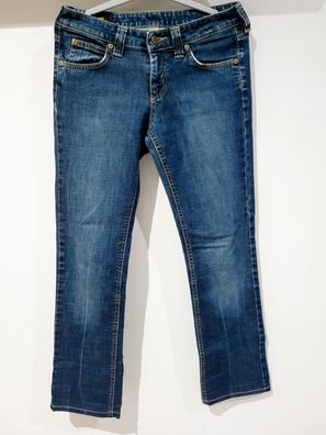 Pepe Jeans Pantalones vaqueros ajustados Brooke para mujer, color azul,  talla 29, longitud 32, Azul