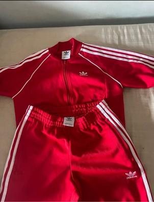 Chandal best sale adidas rojo