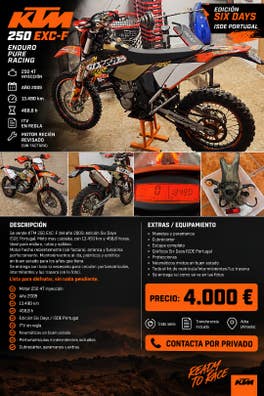 Ktm - 250 exc f