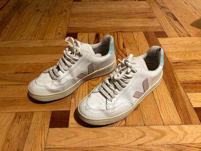  Veja Hombres V-10 Zapatillas Blanco - Natural, Blanco - Natural  : Ropa, Zapatos y Joyería