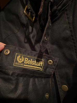 Chaqueta de abrigo de hombre marrón encerada · Belstaff · El Corte Inglés