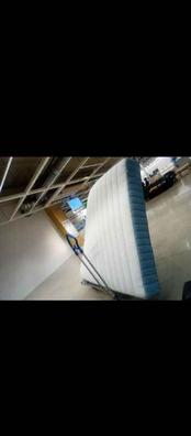 VESTERÖY colchón de muelles ensacados, extra firme/azul claro, 140x200 cm -  IKEA