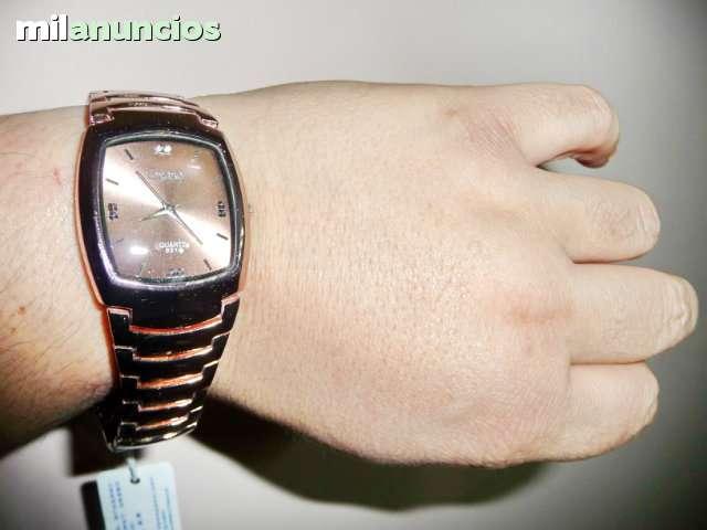 Milanuncios Reloj de cuarzo hombre tono oro rosado