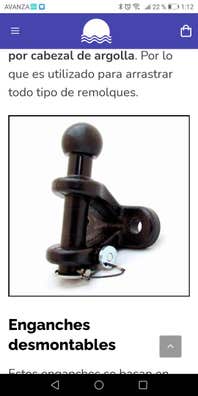 Bola enganche Remolques de mano baratos | Milanuncios