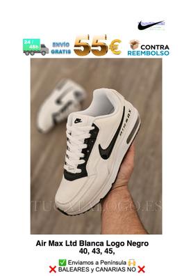 Air max blanca de segunda mano para hombre Milanuncios