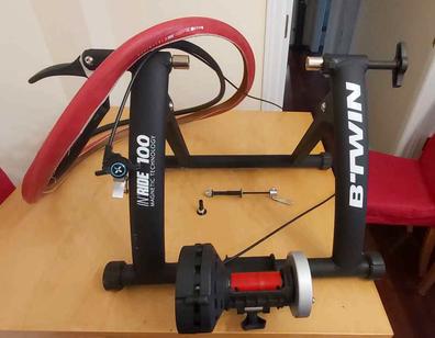 Rodillo para bicicleta ciclismo InRide500 van rysel - rojo negr - Decathlon