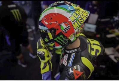 Casco valentino rossi Accesorios para moto de segunda mano baratos