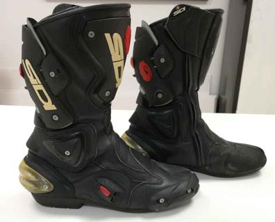 Botas Moto Moteras Motocicleta de Piel para Hombre talla 39 40 41 42 43 44  45 46 