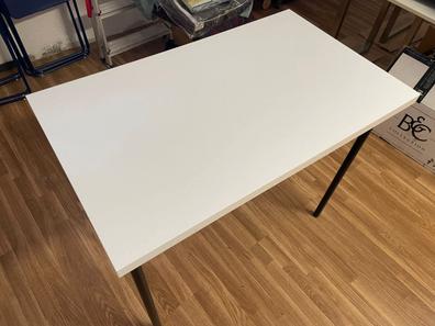 LINNMON / ADILS escritorio, gris oscuro/negro, 100x60 cm - IKEA