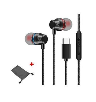 Paquete de 2 auriculares USB C para iPhone 15 Pro Max tipo C auriculares  con cable con micrófono y control remoto cancelación de ruido para iPhone  15