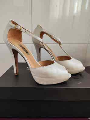 Zapatos de novia de piel Moda y complementos de segunda mano