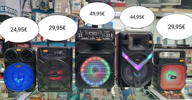 Altavoces para karaoke Equipos sonido de segunda baratos Milanuncios