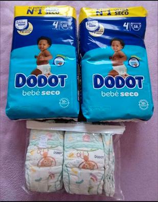 Pañales DODOT Sensitive talla 2 recién nacido (de 4 a 8 kg) caja 136 pañales