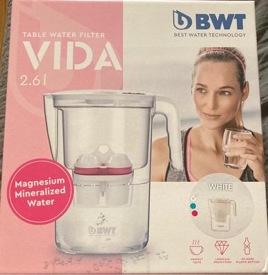 BWT Vida Electrónica Jarra Filtradora de Agua con Magnesio 2.6L Blanco