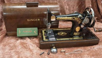 Milanuncios - Maquina de coser singer manual caja