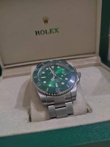 Submariner Hulk Rolex Submariner Azul Segunda Mano