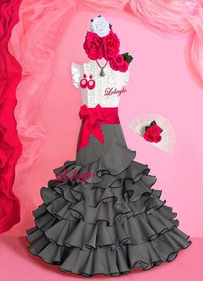 Toquilla para traje de flamenca