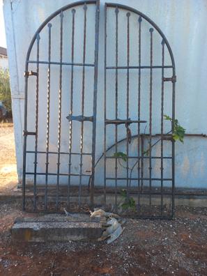 Puerta antigua hierro 2 hojas