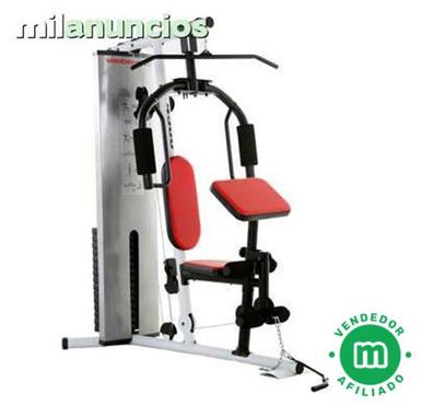 Máquina Multiestación Home Gym con módulo de banco para sentadillas - máquina  de gimnasio, máquina multipower, banco multiestación