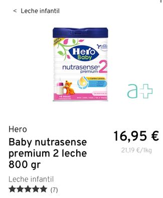 Hero Nutrasense Premium 2 (800 g) desde 14,46 €