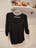 Milanuncios - Blusa negra Zara