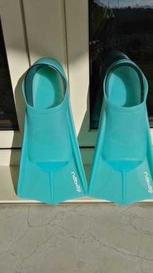 Palas de natación talla M Nabaiji Quick'In 500 azul - Decathlon