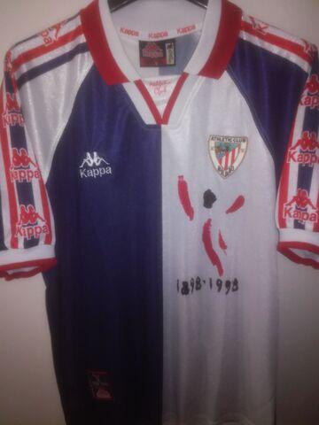 Rosa Anormal Cava Milanuncios - KAPPA Athletic Club Bilbao 97-98 away M