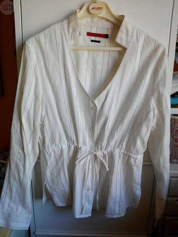 Cabecear valor Beca Milanuncios - camisa blanca Cortefiel mujer