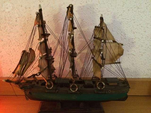 Milanuncios - Maqueta barco madera