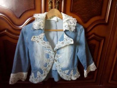 Cazadora vaquera con pedreria de segunda mano para mujer Milanuncios