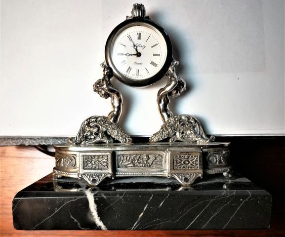 Milanuncios RELOJ SOBREMESA ALBERTY EN PLATA DE LEY