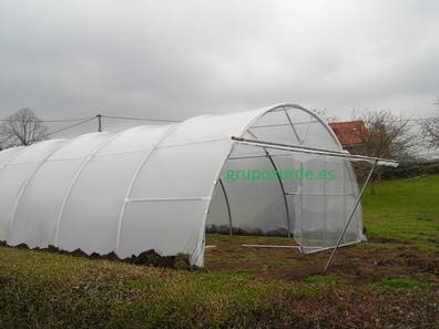 Kit De 30 Arcos Para Invernadero - Túneles Protectores Para Plantas, Con Accesorios