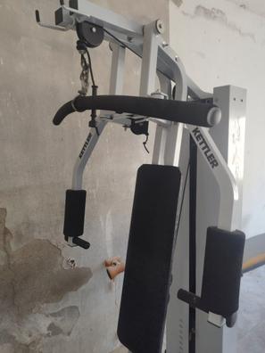 vidaXL Barra de Curl 60 kg Barra de Discos Set Completo de Pesas Musculación  : : Deportes y aire libre
