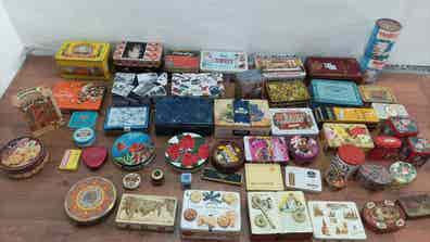 Cajas metalicas antiguas de segunda mano baratas | Milanuncios