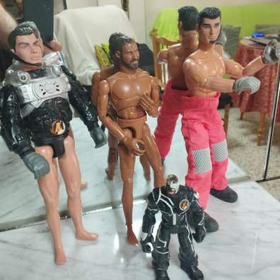 Muñecos Figuras De Accion De Los 90 Juguetes Del 90 De Segunda