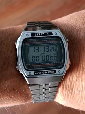 Reloj citizen digital años 80 cheap