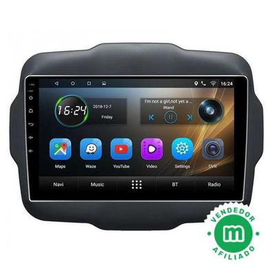Radio DVD 7 GPS RENAULT MEGANE 2 ANDROID 12 Procesador Quad Core 2GB RAM  32GB ROM CarPlay & Android Auto No Sintonizador TDT NO Internet 4G NO 4G