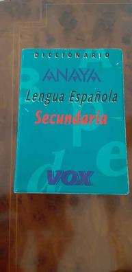 Diccionario primaria lengua española Anaya Vox de segunda mano por 8 EUR en  Paterna en WALLAPOP