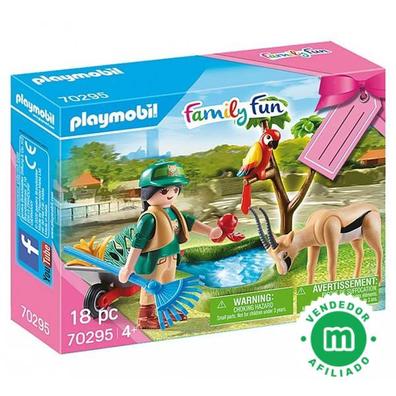 Playmobil Family Fun Consulta Veterinaria En El Zoo