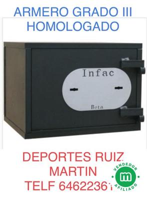 ARMERO HOMOLOGADO INFAC SKT7 COMPLEMENTOS CAZA