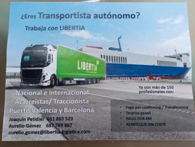 Autonomos Ofertas de de transporte en Barcelona. Trabajo de transportista | Milanuncios