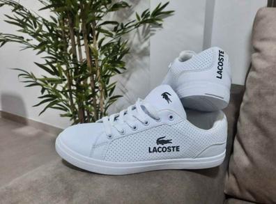 Zapatillas lacoste mujer online plateadas