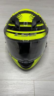 Casco moto best sale amarillo fosforito