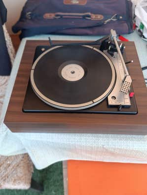 Platine Vinyle BSR Quanta 500 Hi-Fi - Made In Great Britain - 33/45 Tours, Argenté