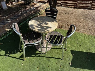 Mesa y sillas jardin Muebles segunda baratos |