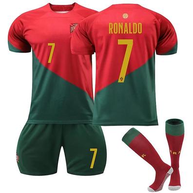 Nike Camiseta Portugal Ronaldo 7 Local Niño 2022-2023 (Dorsal Oficial)