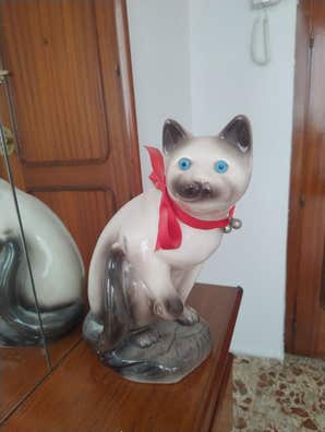De Guadix Gatos Cojines Gato Antiguo De Segunda Mano Milanuncios