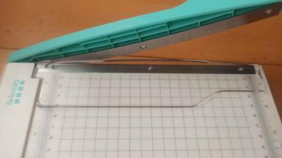 Cortador de papel de guillotina, cortador de papel para manualidades A3 A4,  cuchillo de corte de papel hecho a mano, cortador de papel pequeño para