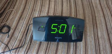 Philips AJ2000 - Radio Reloj Alarma Dual , Pantalla Espejo, Radio