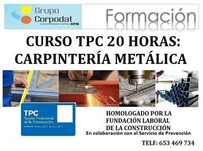 bendición fuga Ministro Curso prl ferralla sector metal tpc Otros cursos y clases en Las Palmas  Provincia | Milanuncios